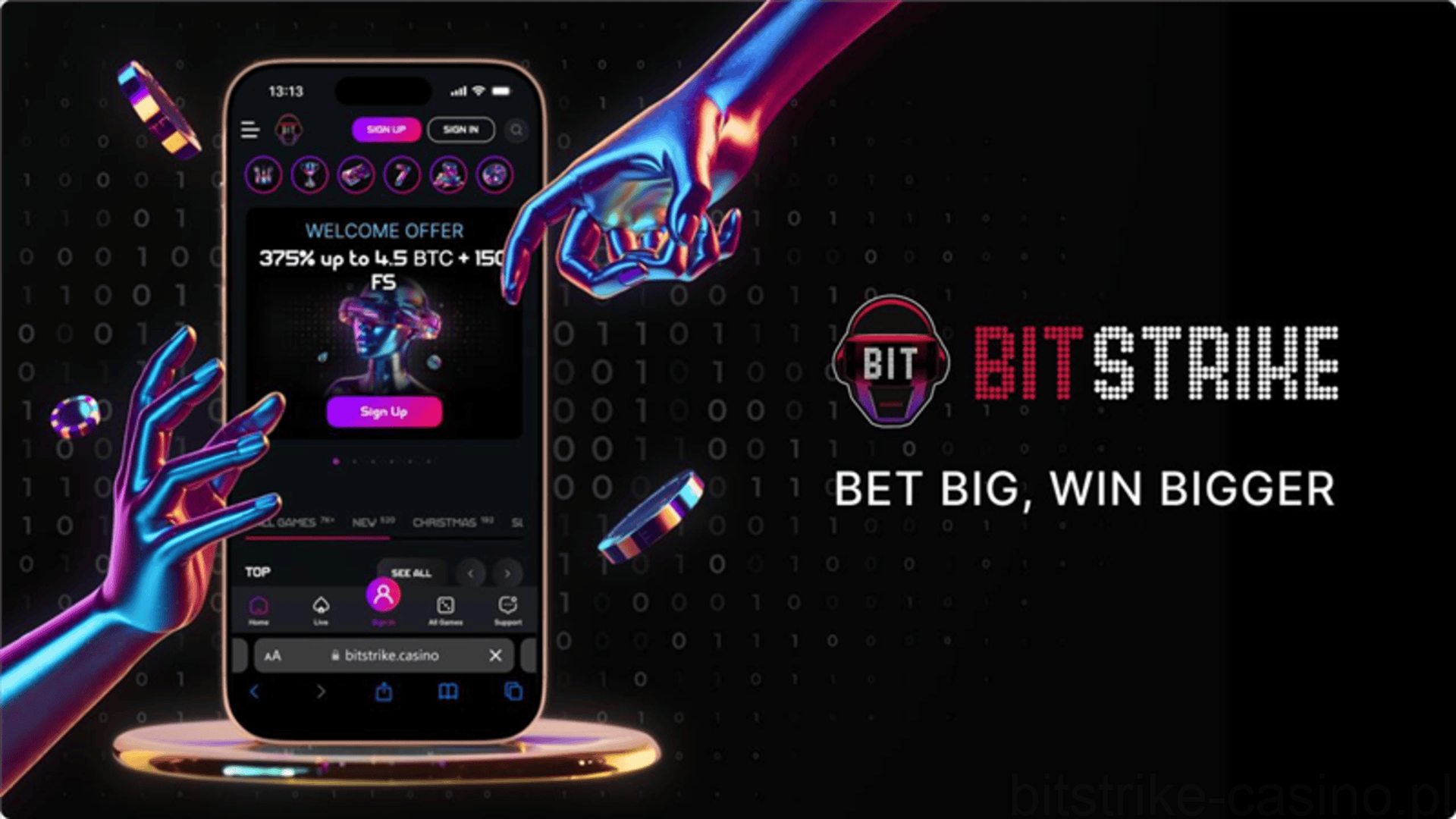 Bitstrike Casino Bonus Powitalny